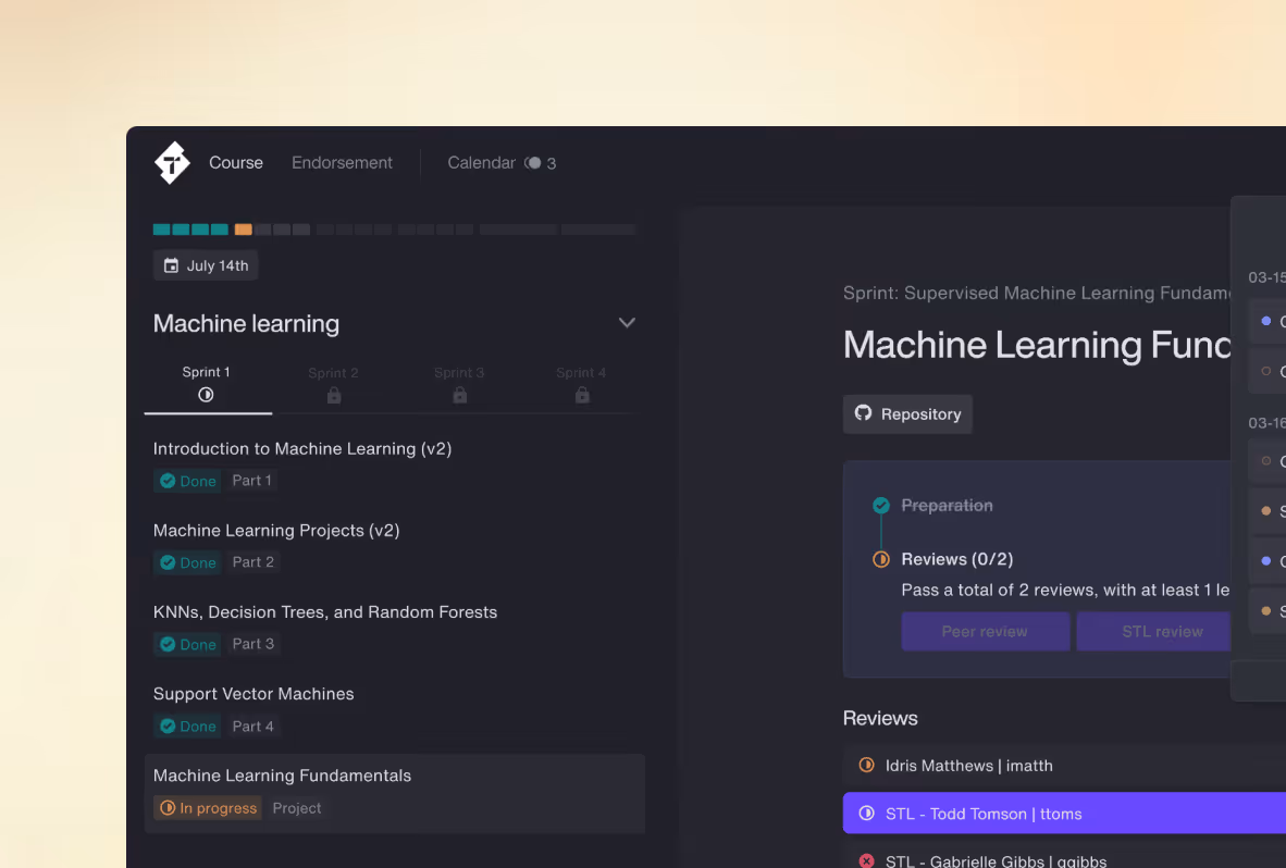 Platform-based learning